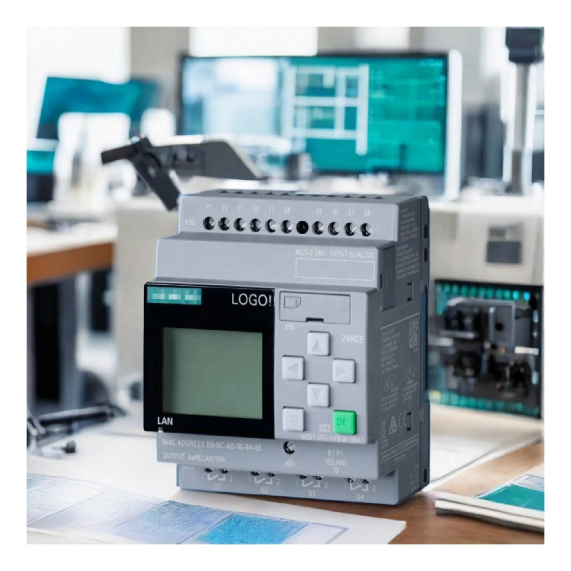 Módulo Lógico Siemens LOGO! 24RCE - imagen 1 de 2