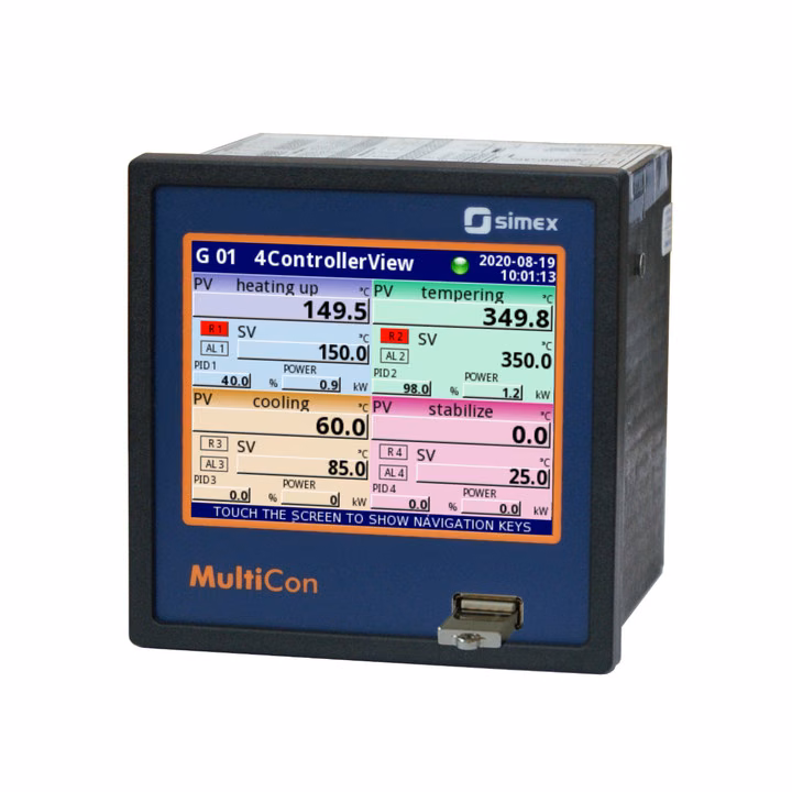 MultiCon CMC-99 registrador y controlador con SCADA - imagen 2