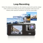 Cámara de tablero para auto 1080p con visión nocturna - imagen 3