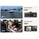 Cámara de tablero para auto 1080p con visión nocturna - imagen 2