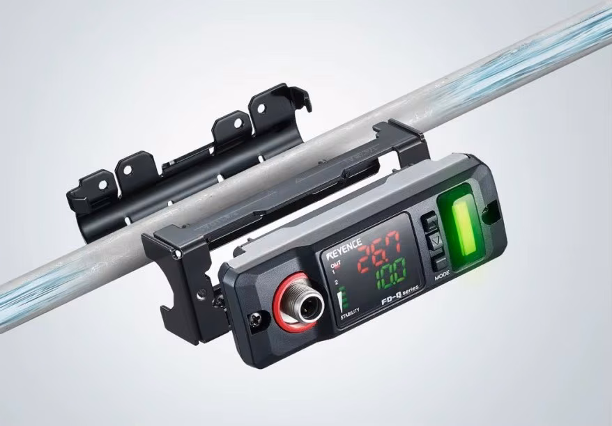 Caudalímetro ultrasónico Keyence FD-Q50C clamp-on